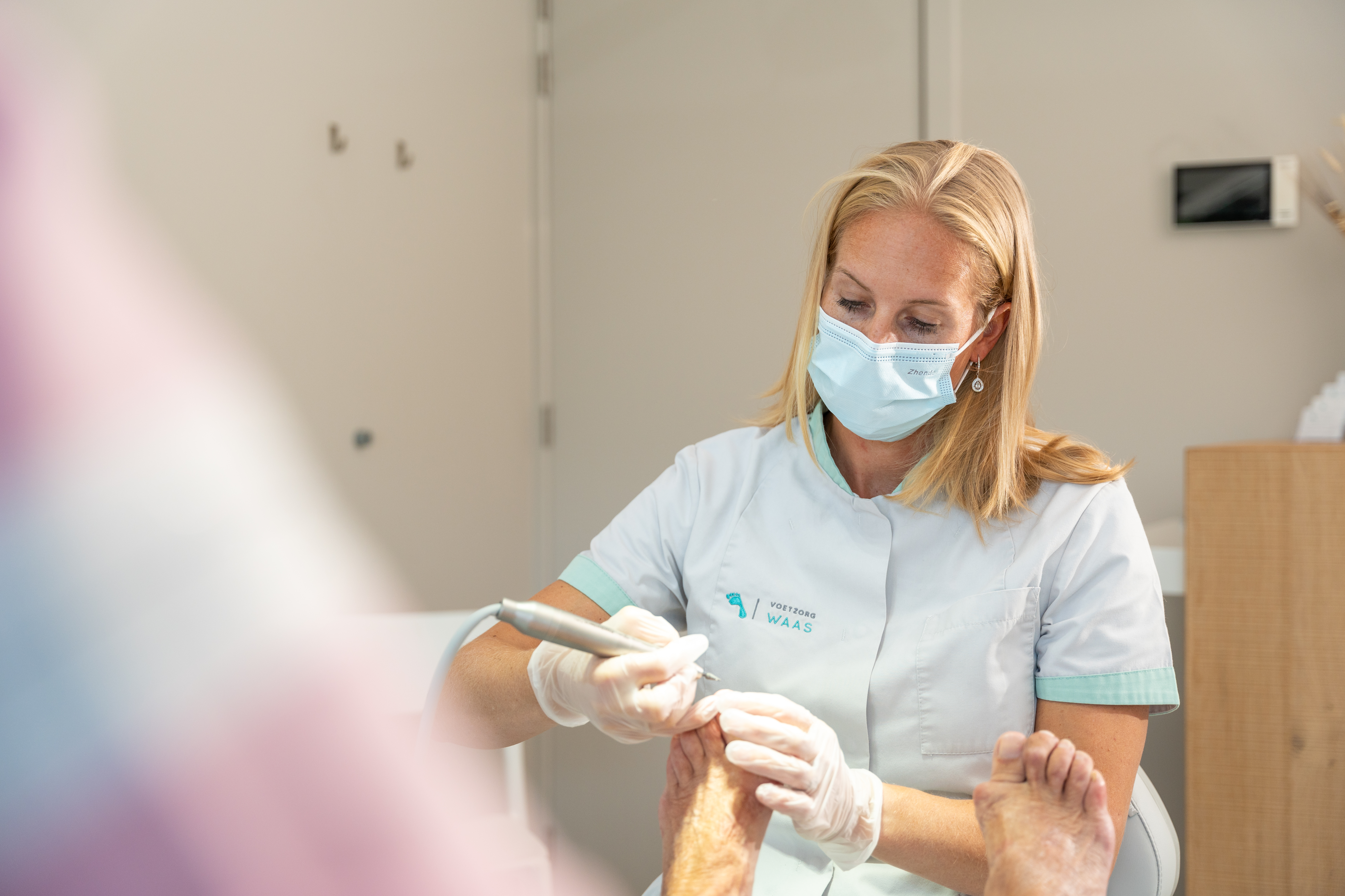 Annika Colman - medisch pedicure bij Voetzorg Waas